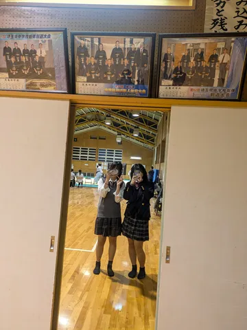 鏡越しの日常、部活の記録