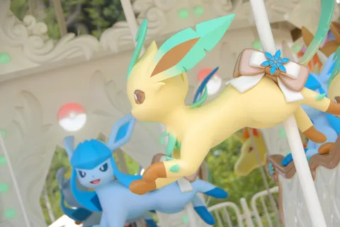 ポケモンたちの遊園地デビュー