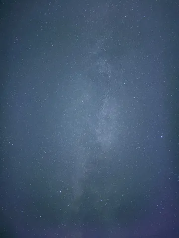 夜空に輝く星屑の絨毯