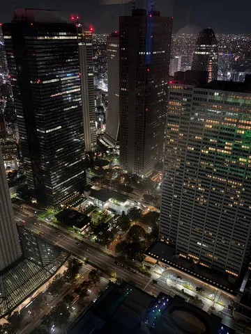 高層夜景の息遣い