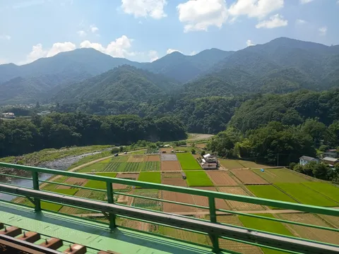 旅路を彩る里山の風景