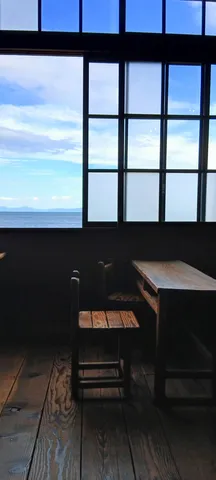 海を望む木の空気感