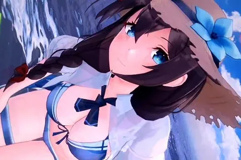 夏の水辺でリラックス