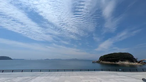 水平線と雲のシンフォニー