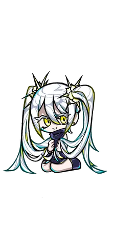 視線惹きつけるキャラクター