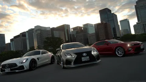 都会の風、スポーツカーの集い