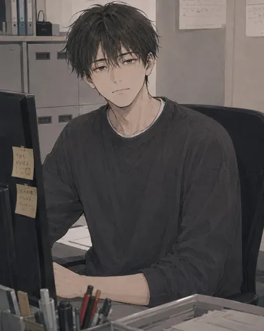 仕事中の静かな時間