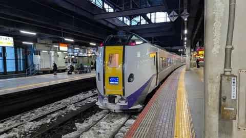 雪解けのプラットフォーム