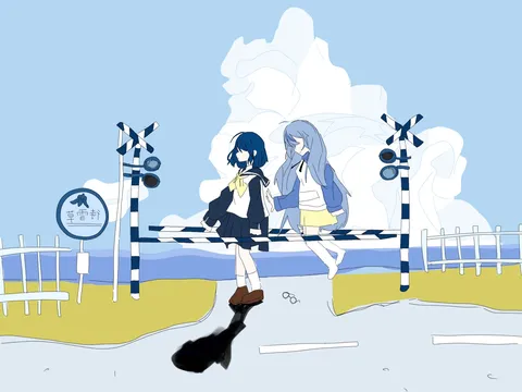 踏切の向こう、それぞれの時間