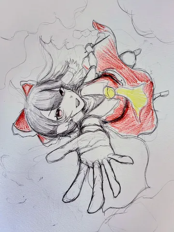 あなたに手を伸ばす、幻想的な筆致