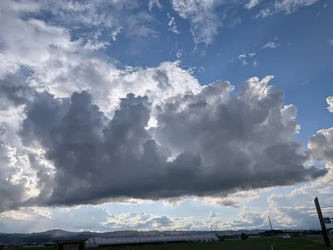 ドラマチックな雲のショー
