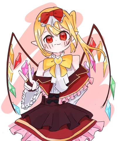 宝石きらめく、魔法少女風イラスト