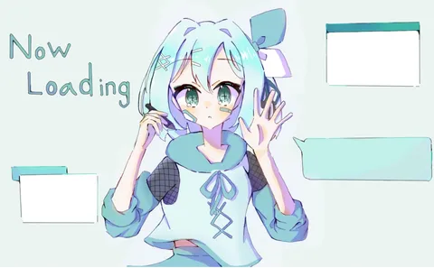 読み込み中のキラメキ