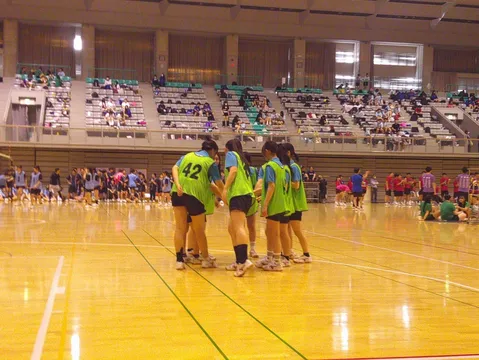 試合前の静かな時間