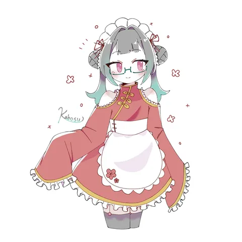 オリエンタルメイドの微笑み