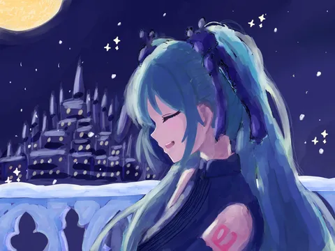 月夜に響く歌声、物語の始まり