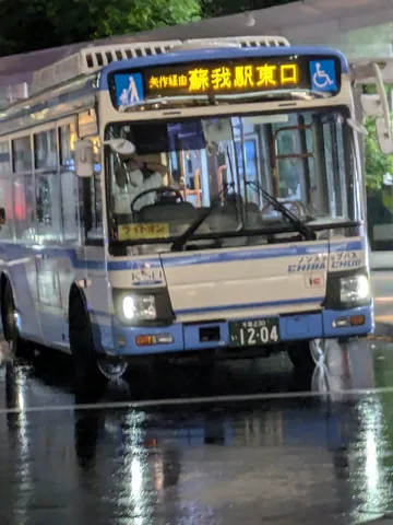 夜のバス