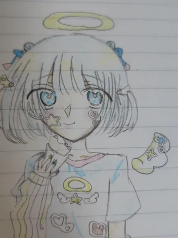 心ときめく天使のキャラクター
