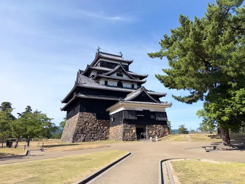 時を越える城の風景
