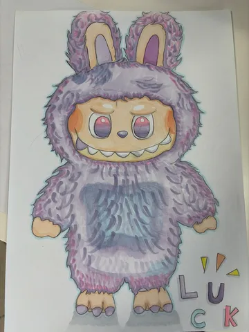 ゆめかわ？モンスターのゆるかわドローイング