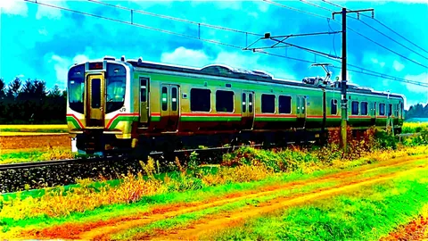 列車と夏の記憶