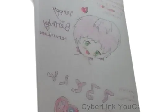 落書き風キュートキャラ