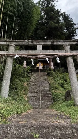石段の先に続く聖域