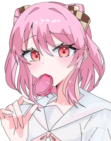 ピンクの甘い瞬間