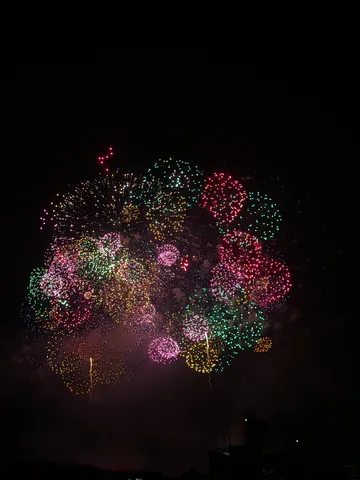 夜空を彩る華やかな花火