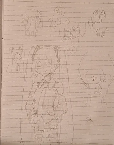 落書き帳の多様な表情
