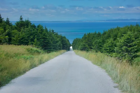 光が導く、紺碧の道