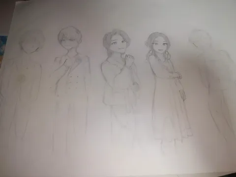 夢見る５人のポートレート