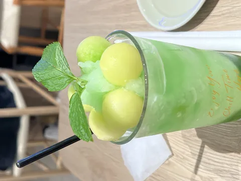 ミント香るメロンフローズン