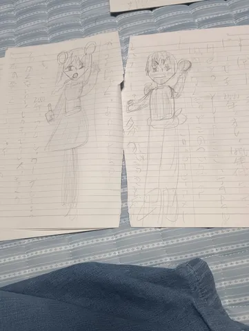 手書きイラストと日本語の謎