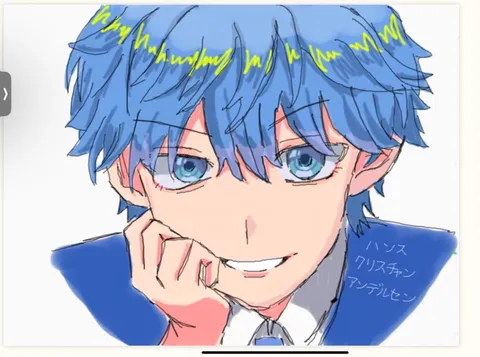 青髪男子の憂鬱？