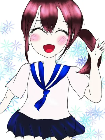 弾ける笑顔、眩しい夏