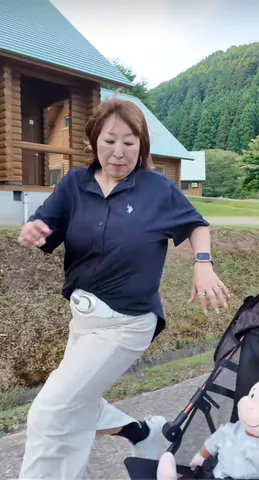 森とログハウス、ひとときの休息