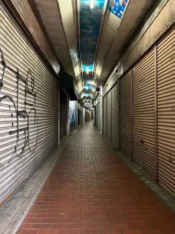 天井の青空、続く道