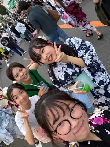 浴衣で夏祭り、最高の一枚