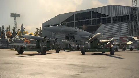 戦闘機とミサイルの連携訓練