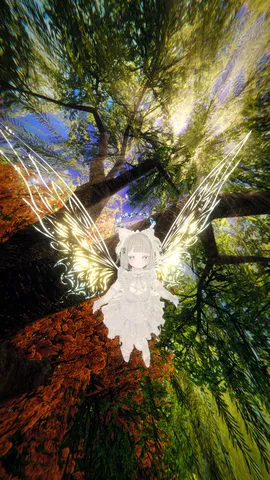 妖精と木漏れ日の幻想世界