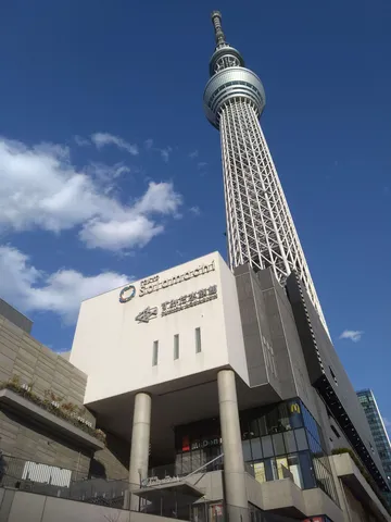未来都市へ誘うスカイツリー