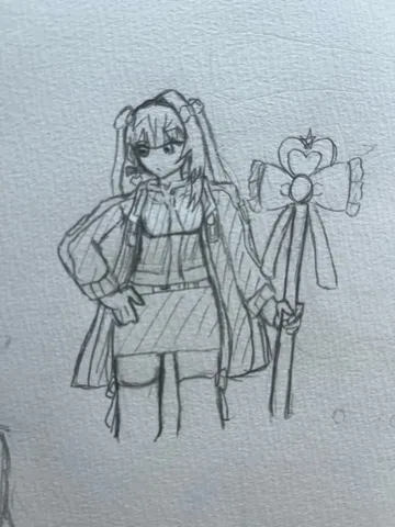 魔法少女のスケッチ