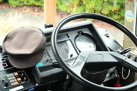 運転席の静かな時間