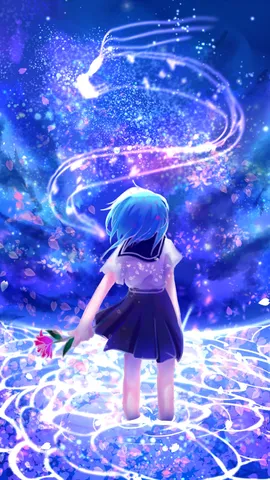夢幻の光に包まれた水辺