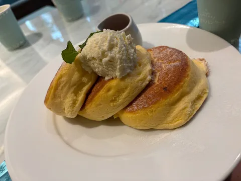 とろける幸せ、ふわふわパンケーキ