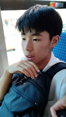バスの中の休憩時間