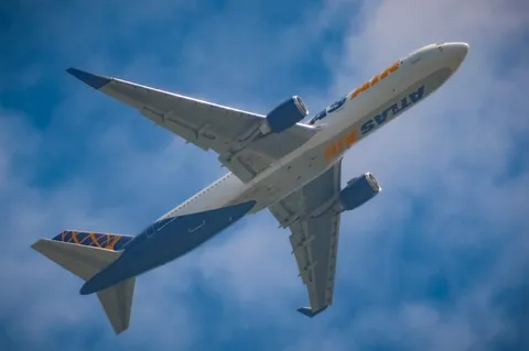 青空を突き抜ける翼