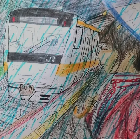雨のステーション