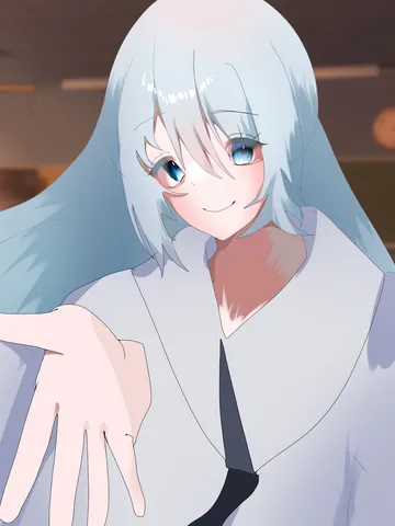 柔らかな光に包まれた微笑み
